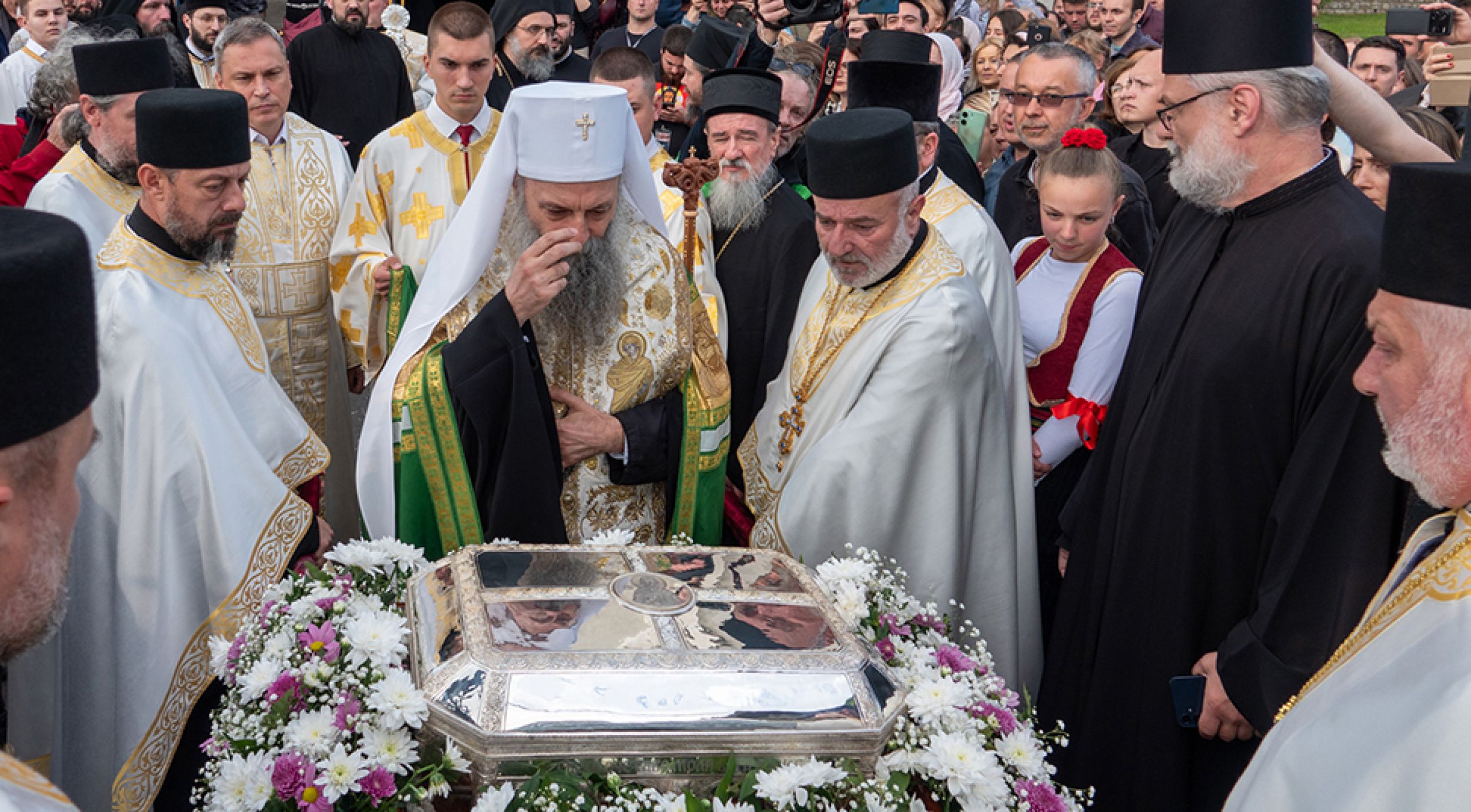 Добро нам дошао, Свети оче Саво, почетку свих наших почетака и путовођо наш ка Царству Божјем