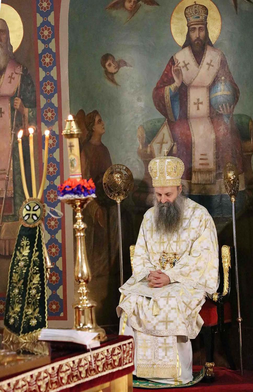 ФОТОГАЛЕРИЈА 2: Устоличен Његова Светост Архиепископ пећки, Митрополит београдско-карловачки и Патријарх српски г. Порфирије