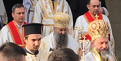 Устоличење Патријарха српског г. Порфирија