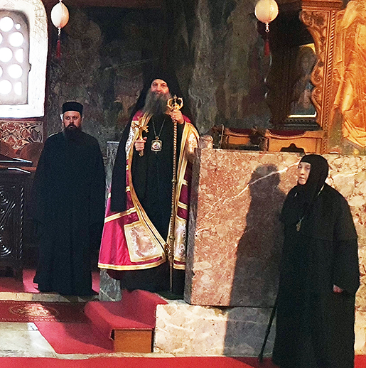 Патријарх српски Порфирије стигао у Пећку Патријаршију