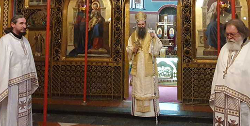 Патријарх Порфирије богослужио у Загребу