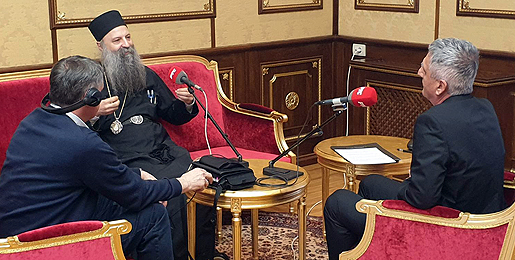 Интервју Патријарха српског Порфирија на Другом програму Радио Београда