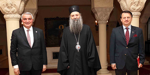 Патријарх српски примио Амбасадора Јерменије