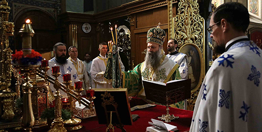 Патријарх Порфирије: Човек не може да црпи свој живот из пролазног, него искључиво из заједнице са Богом