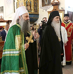 Патријарх Порфирије рукоположио ђакона др Србољуба Убипариповића у свештенички чин