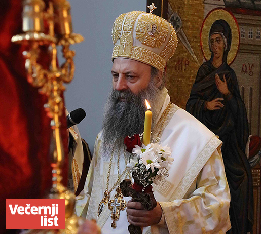 Патријарх српски Порфирије: Интервју дат Вечерњем листу