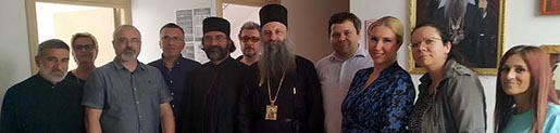 Патријарх Порфирије посетио Радио „Слово љубве”