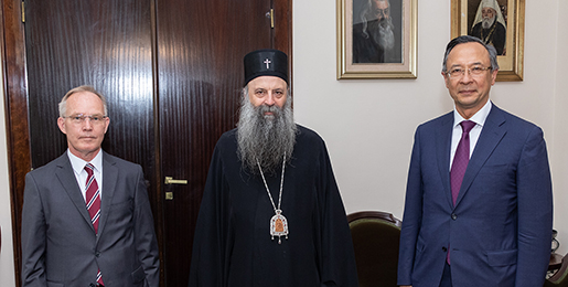 Патријарх српски примио Високог комесара ОЕБС-а за националне мањине