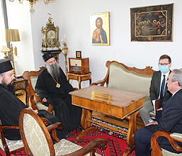 Патријарх српски примио амбасадора Русије у Хрватској