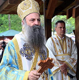 Патријарх српски Порфирије у посети Епархији шумадијској