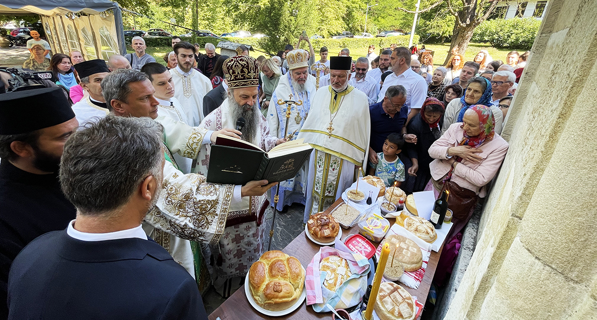 Η εορτή των Πρωτοκορυφαίων Αποστόλων Πέτρου και Παύλου στο Τόπτσιντερ