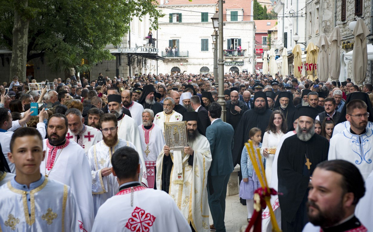 Δοξολογία για την άφιξη του Πατριάρχη Σερβίας κ.κ. Πορφυρίου στο Τρέμπινιε