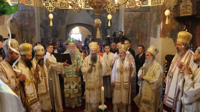 Πατριάρχης Σερβίας κ.κ. Πορφύριος: Ο Άγιος Σάββας έθεσε τα θεμέλια, έκτισε το σπίτι μας, το σκέπασε και το εμπλούτισε με κάθε κάλλος, το εμπλούτισε με τον Χριστό