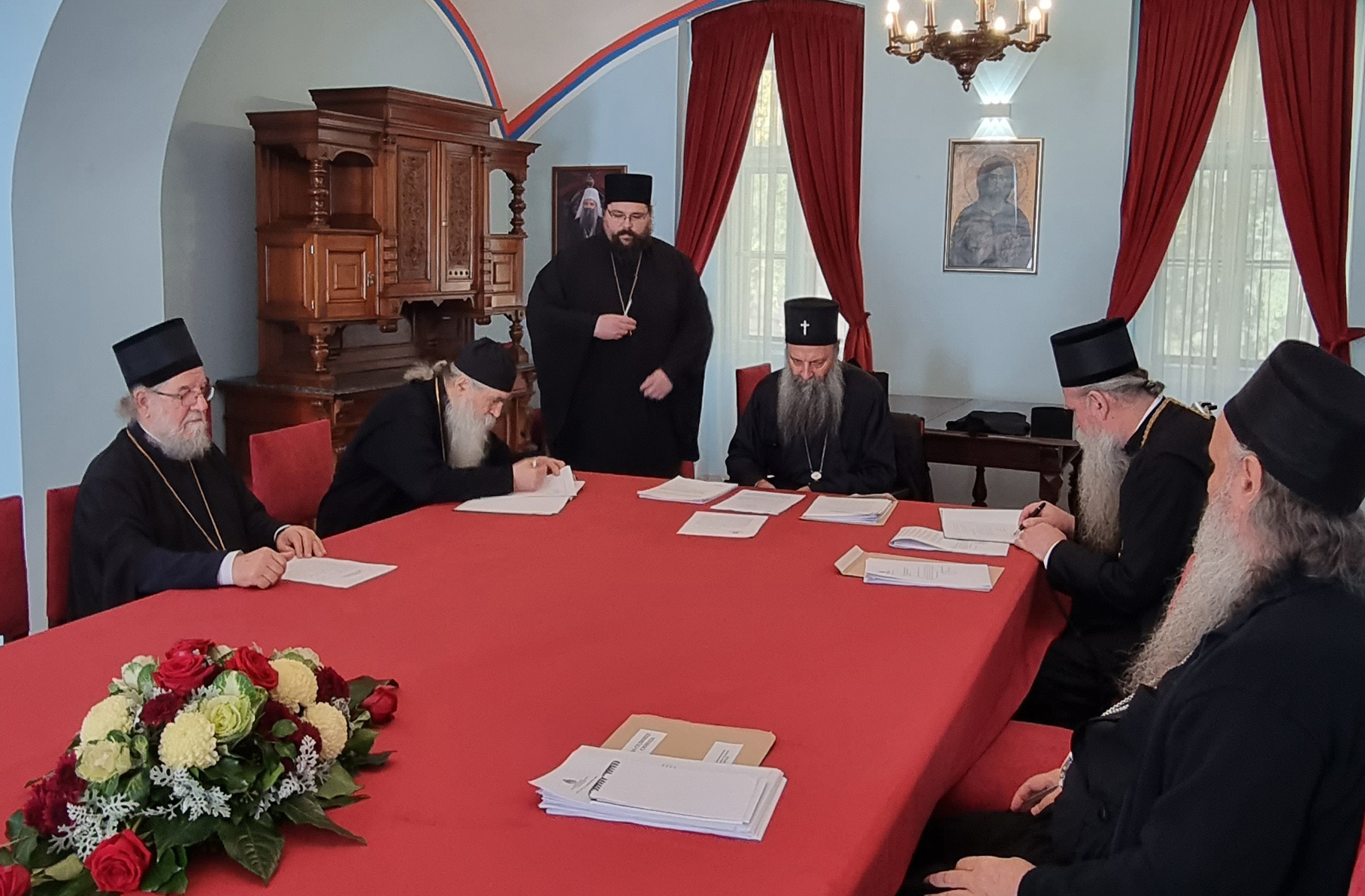 Οι συνεδριάσεις της Ιεράς Συνόδου και του Διοικητικού Συμβουλίου του Πατριαρχείου πραγματοποιήθηκαν στο Σρέμσκι Κάρλοβτσι