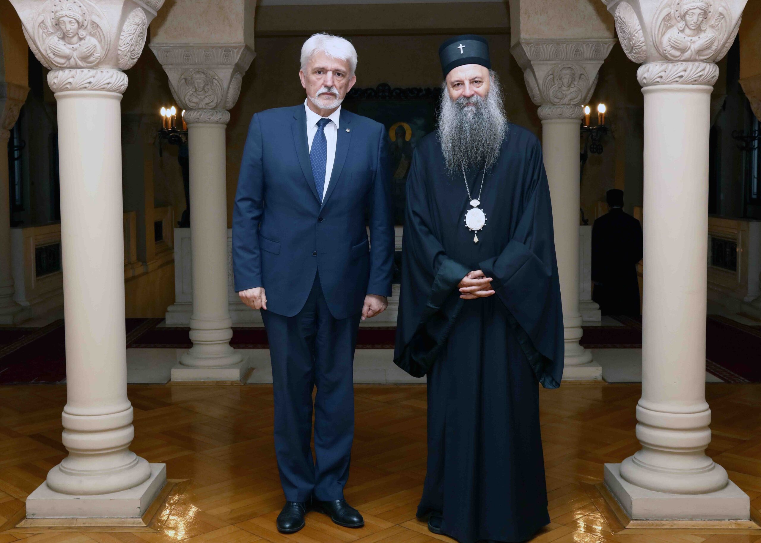 Ο Πατριάρχης Πορφύριος υποδέχθηκε τον Πρέσβη της Ουκρανίας