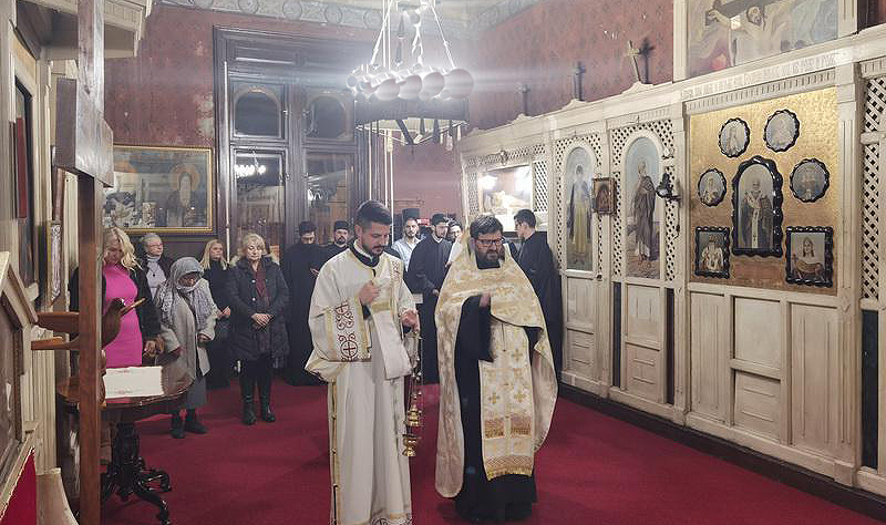 Слава параклиса у Владичанском двору у Новом Саду