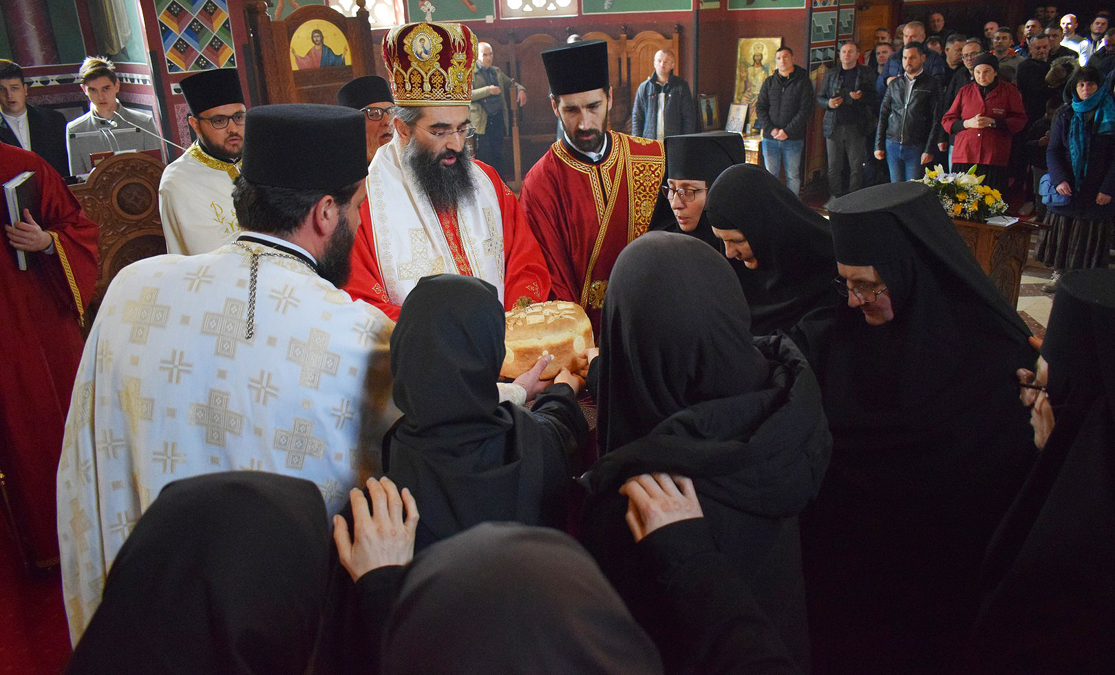 Прослављен имендан игуманије Марије у Покровском манастиру у Ђунису