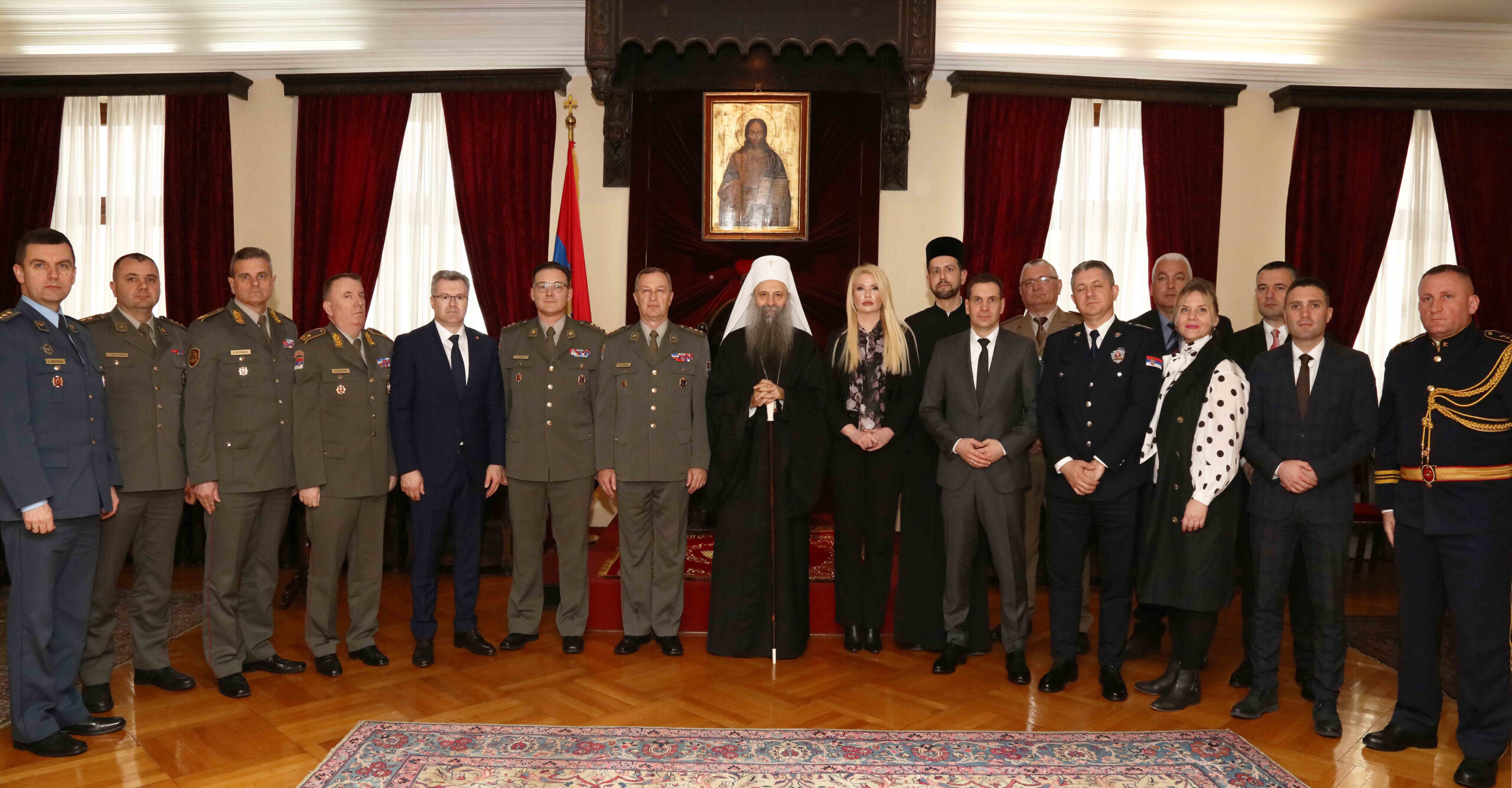 Patriarch Porfirije had a conversation with students of the National Defense School