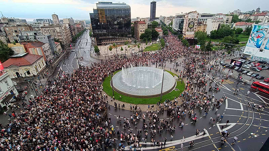 The largest prayerful gathering in the history of Belgrade