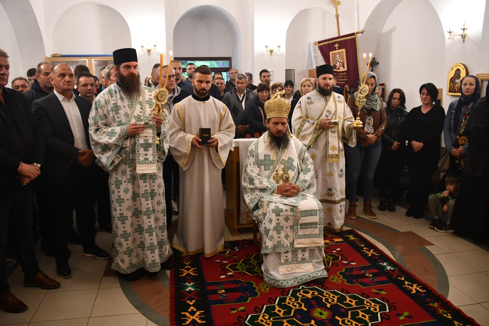 Прва света Литургија у манастиру Соколову