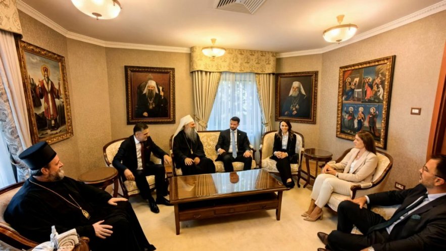 Συνάντηση του Πατριάρχη Πορφυρίου με τον Πρόεδρο του Μαυροβουνίου κ. Γιάκοβ Μιλάτοβιτς