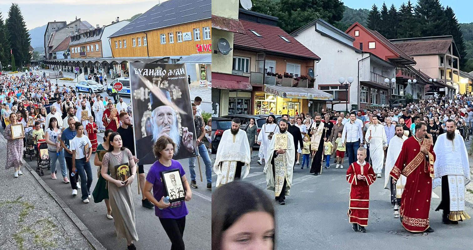 Кроз Мојковац прошла свенародна литија у славу Светог великомученика Прокопија