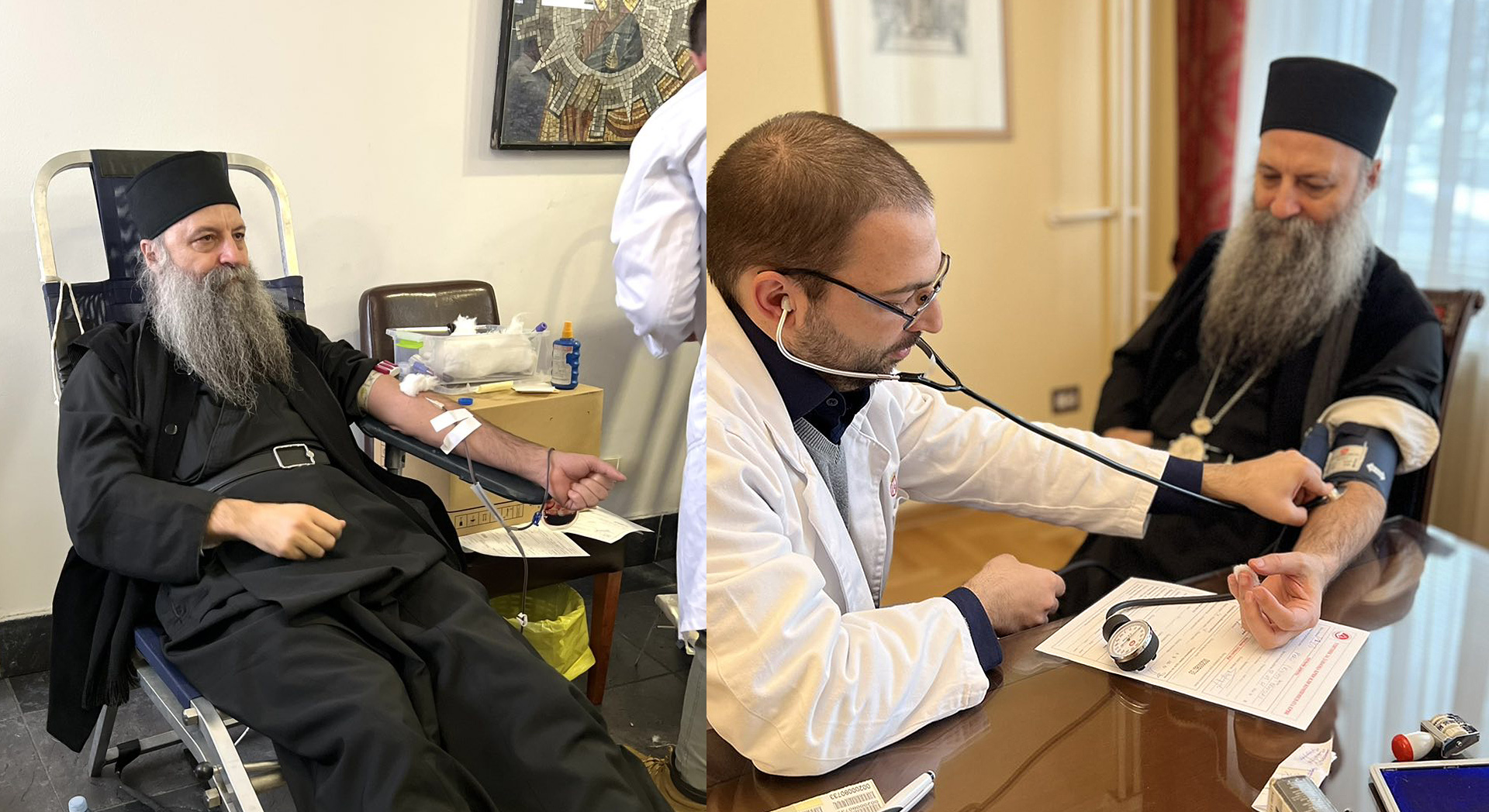Patriarch Porfirije: Join the voluntary blood donation action
