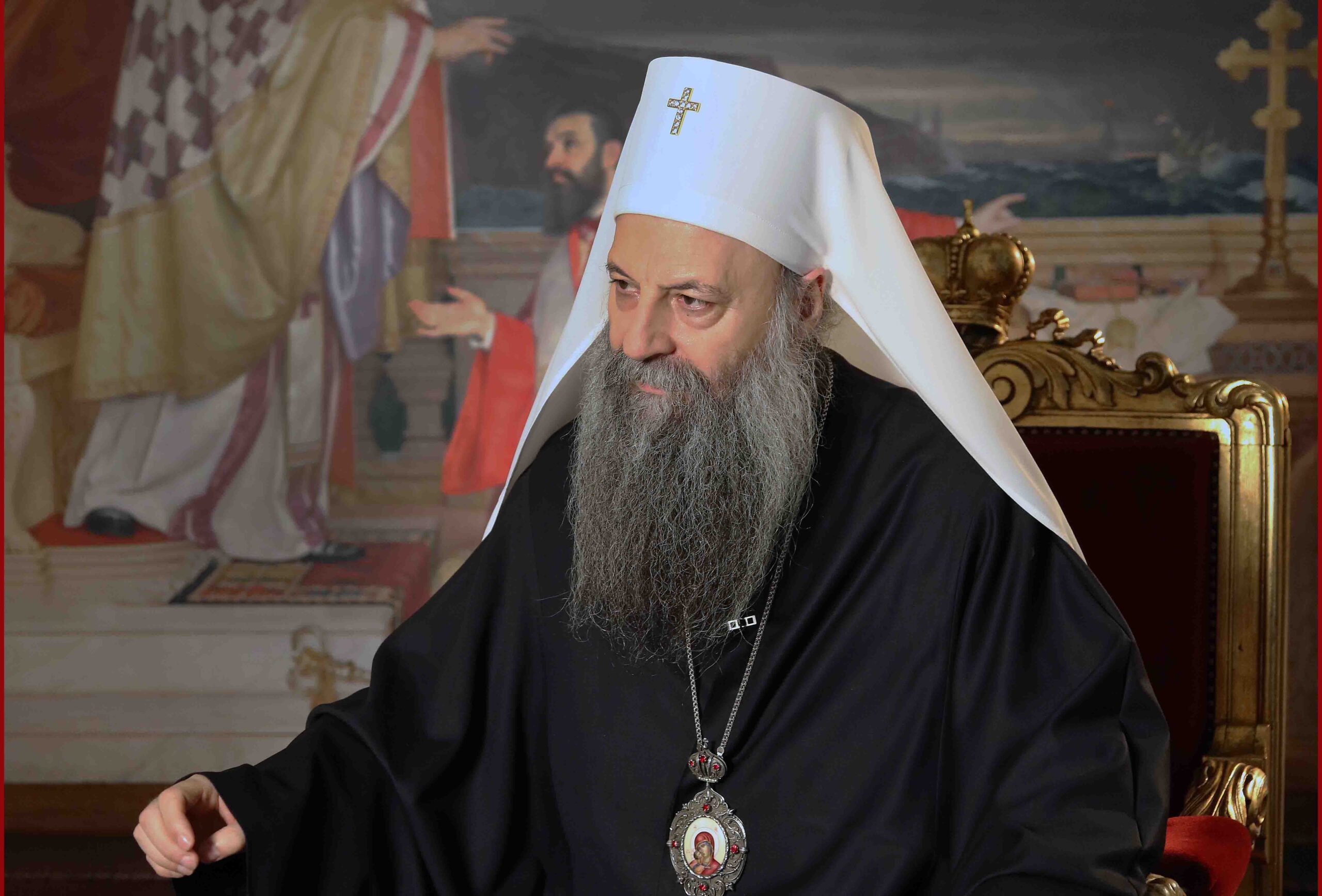 Патриарх Сербский Порфирий в каноническом визите в Митрополию Черногорско – Приморскую