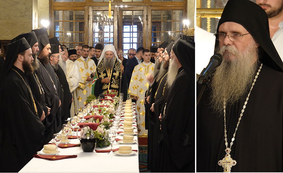 Наречение архимандрита Никона во епископа Иенопольского, викария Патриарха Сербского