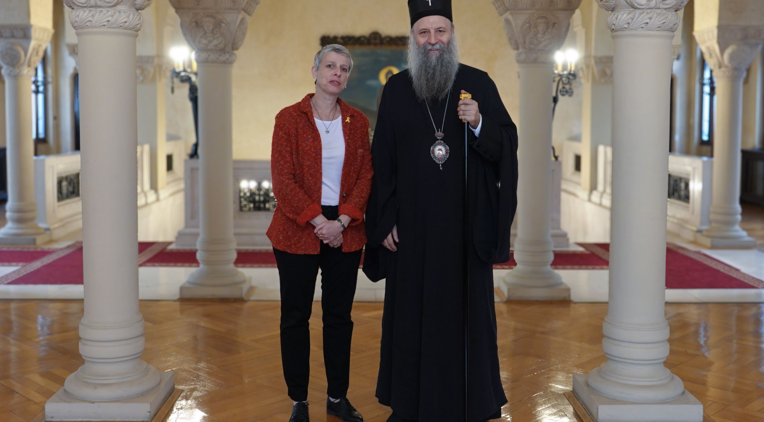 Συνομιλία του Πατριάρχη της Σερβικής Ορθόδοξης Εκκλησίας με την Πρέσβειρα του Ισραήλ