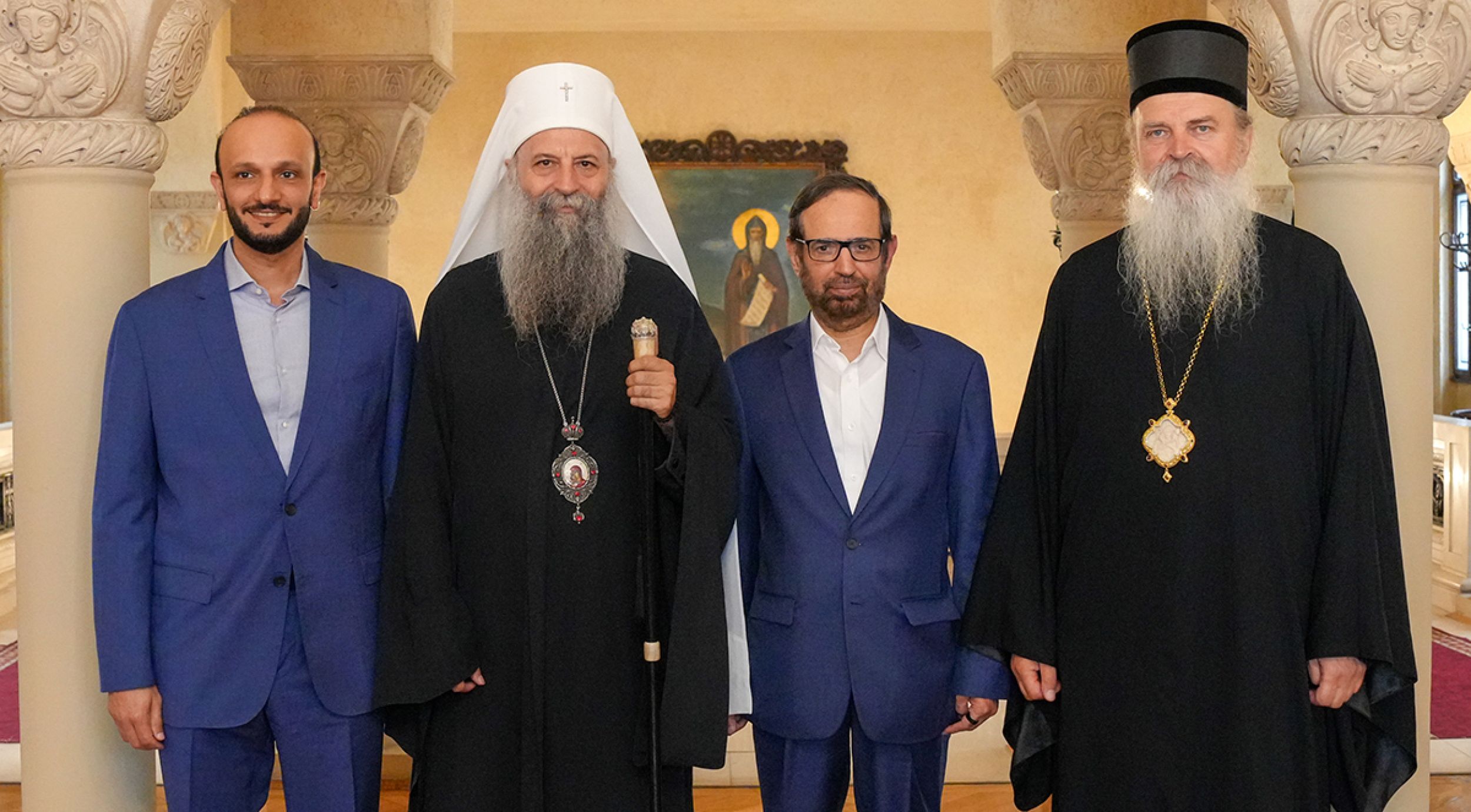 Патријарх Порфирије разговарао са др Али Рашидом Ал Нуаимијем