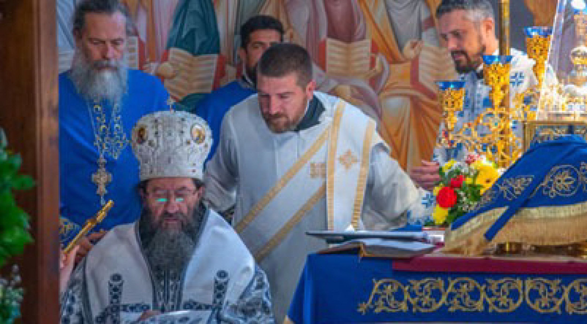 Велика Госпојина – храмовна слава и рукоположење у Ражани