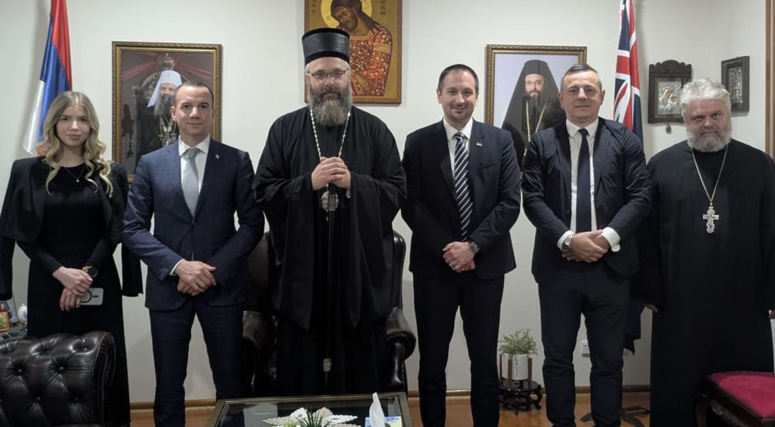 Делегација из Србије код митрополита Силуана