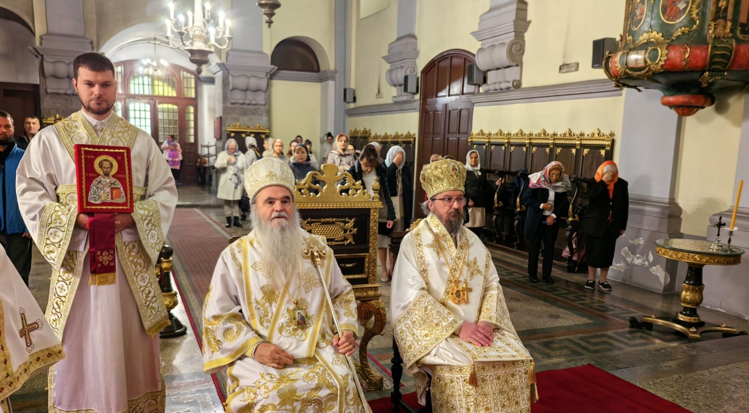 Архијереји Давид и Герасим богослужили у Ријеци