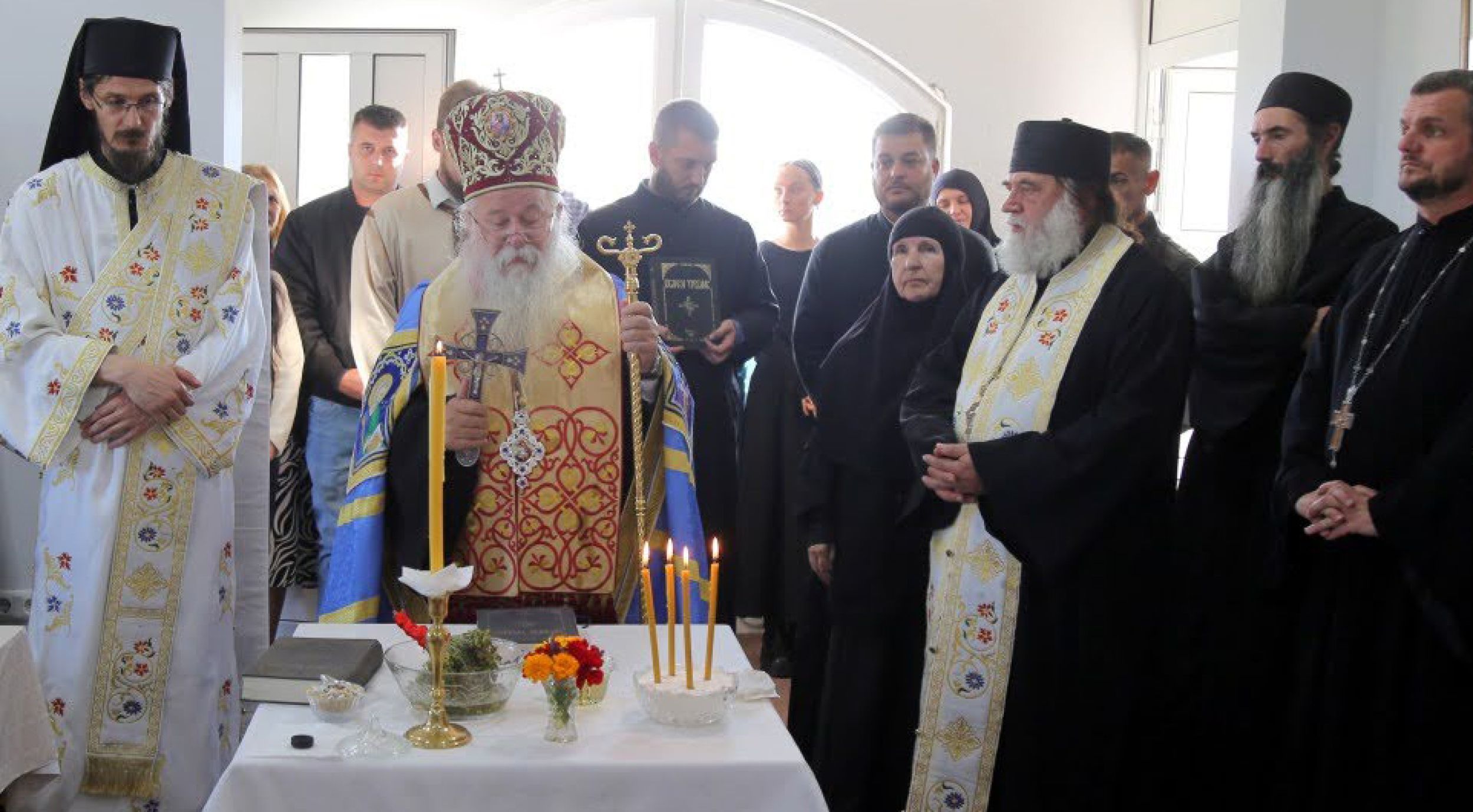 Митрополит Хризостом освештао конак манастира Горња Лијеска