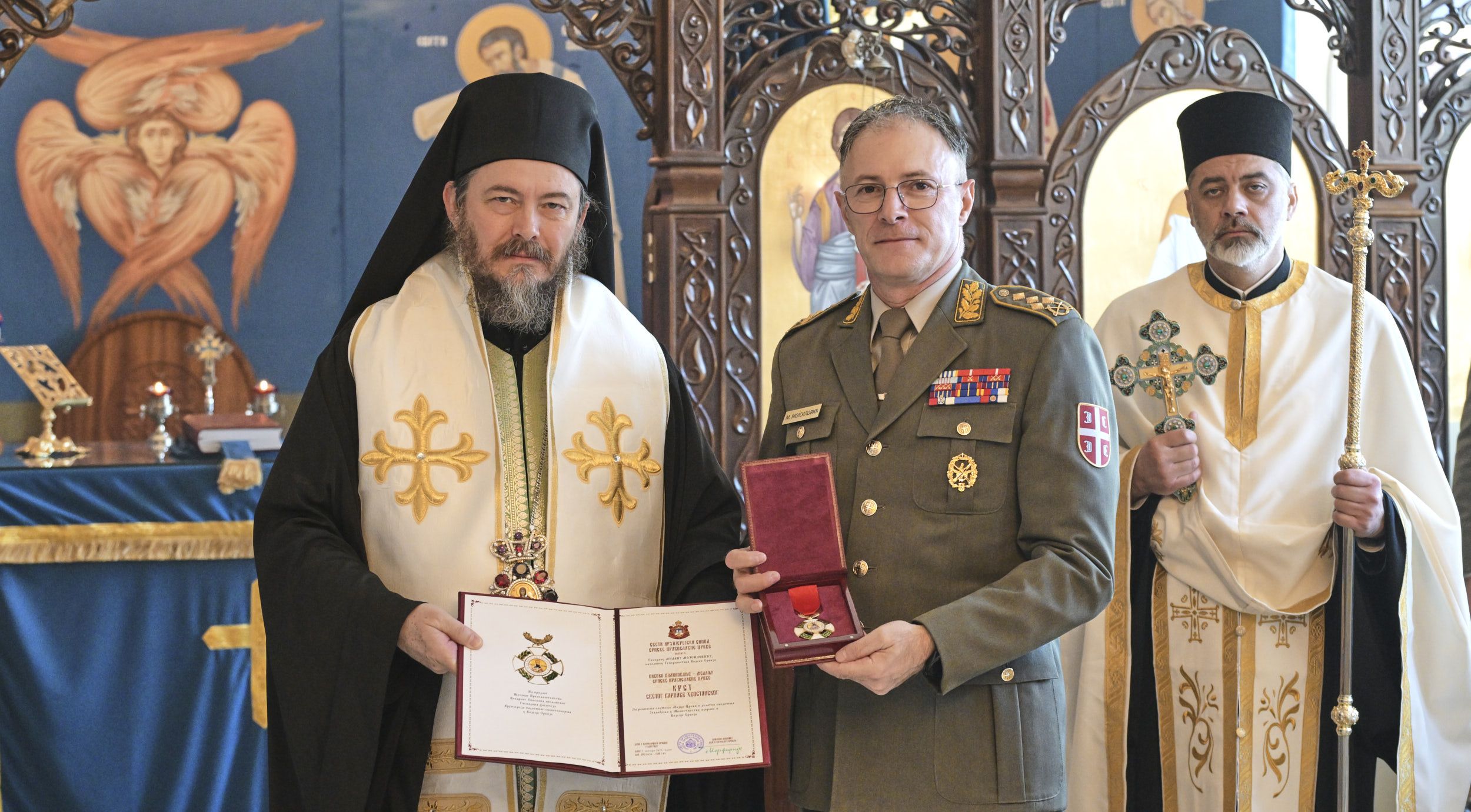 Свечано прослављен празник Светог Стефана Дечанског у Војсци Србије