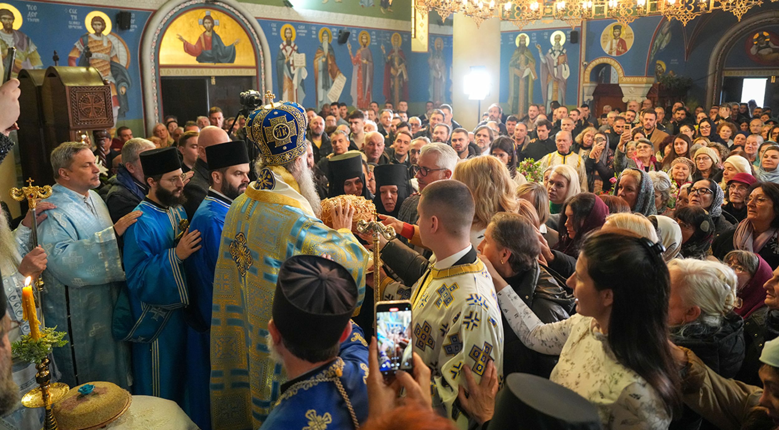 Слава манастира Ваведења Пресвете Богородице у Београду