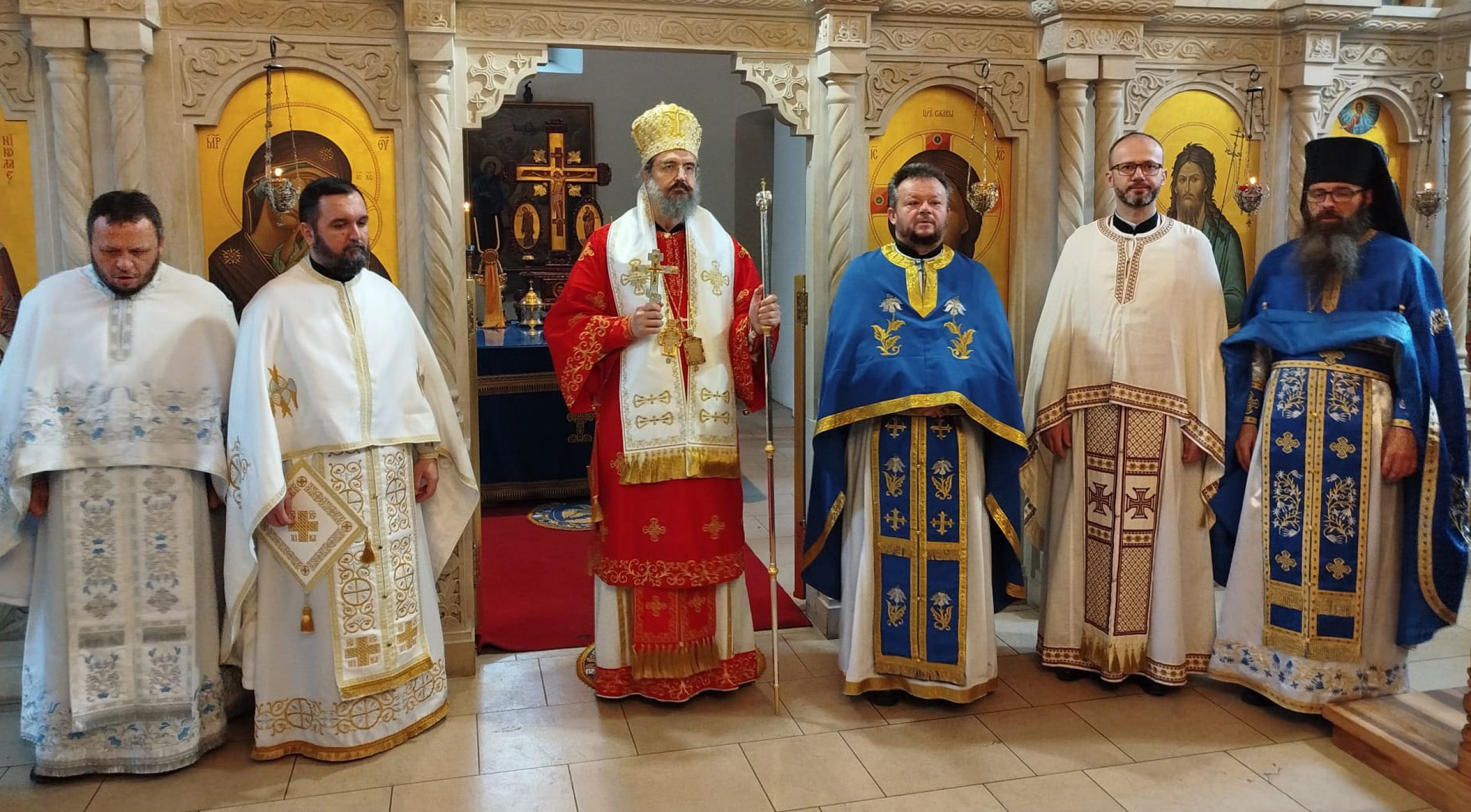 Владика Тихон богослужио поводом славе манастира Лепавине