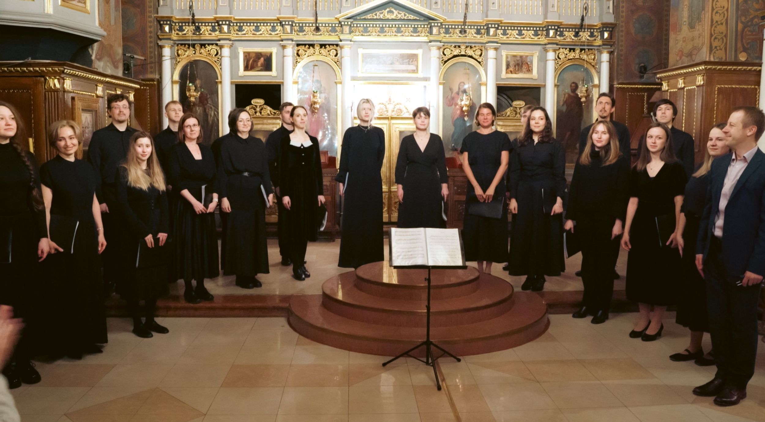 Kонцерт Београдског руског академског хора 