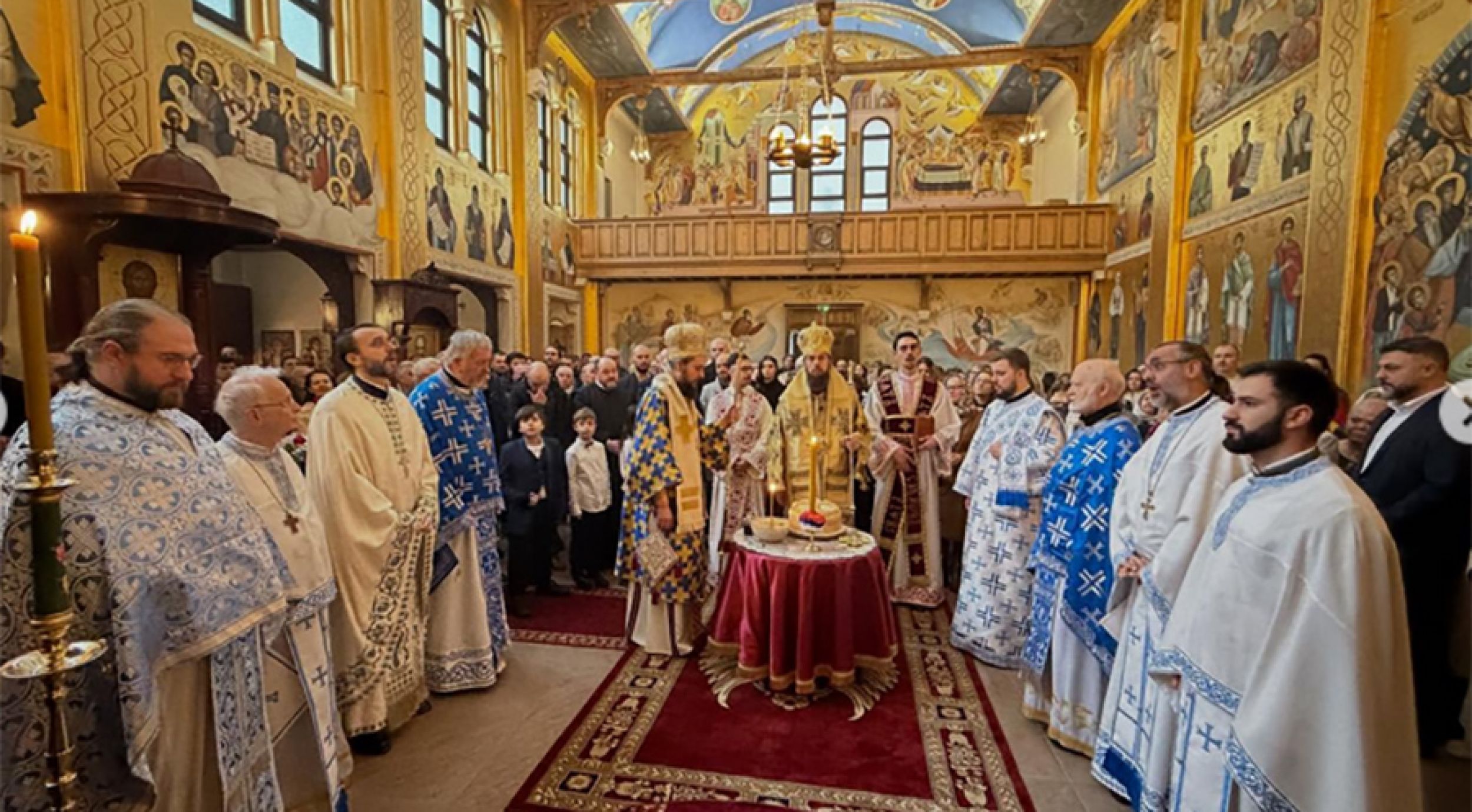 Слава Саборне цркве Светог Саве у Паризу