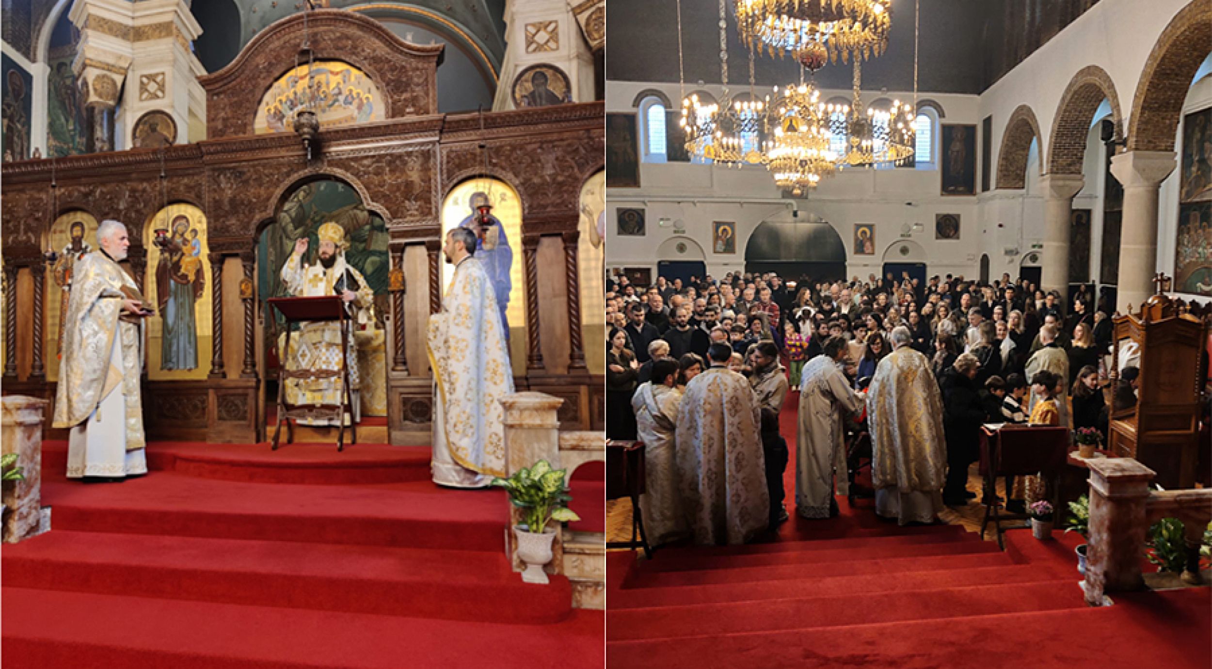 Недеља православља у Саборном храму Светог Саве у Лондону