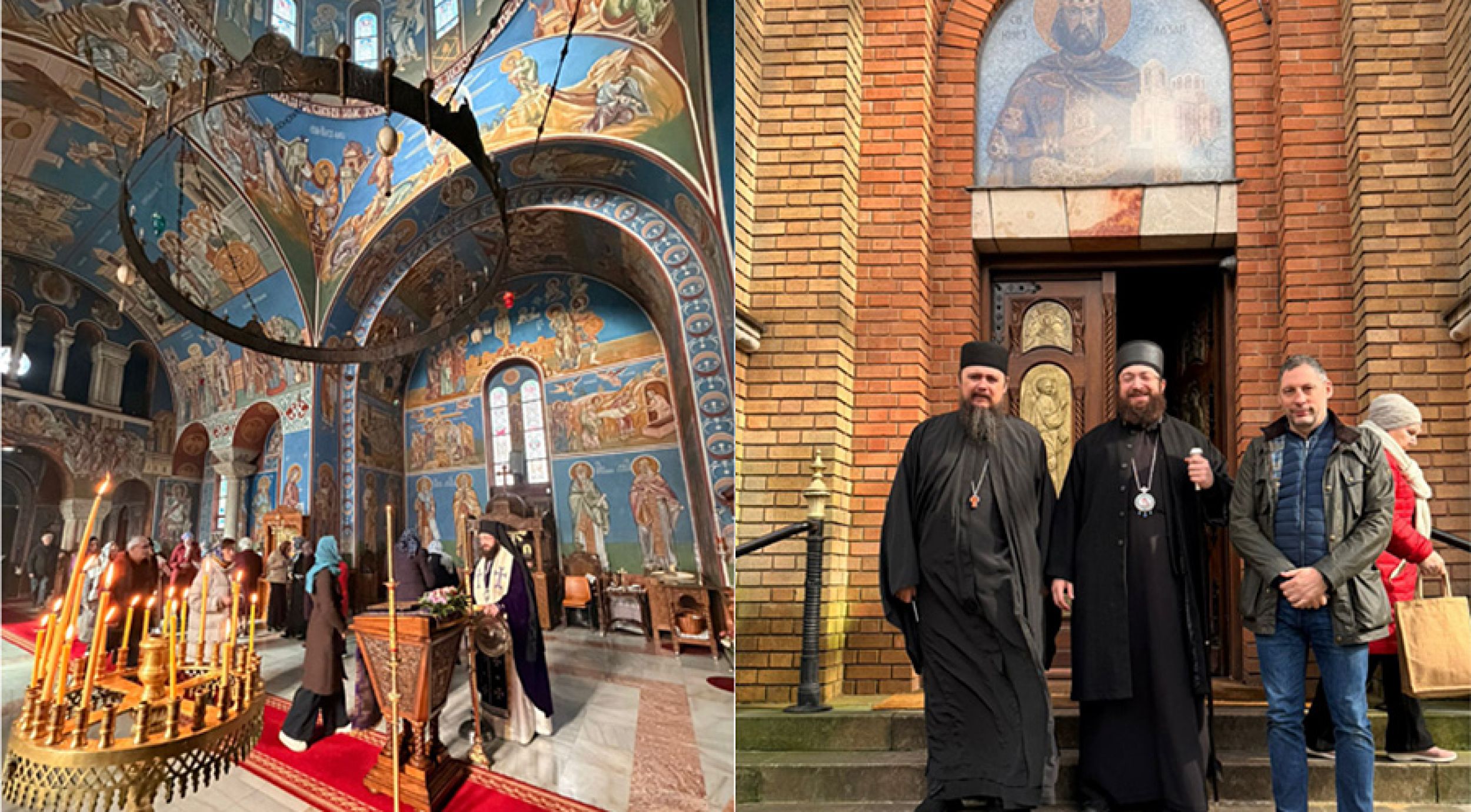 Владика Нектарије богослужио у Бирминигему