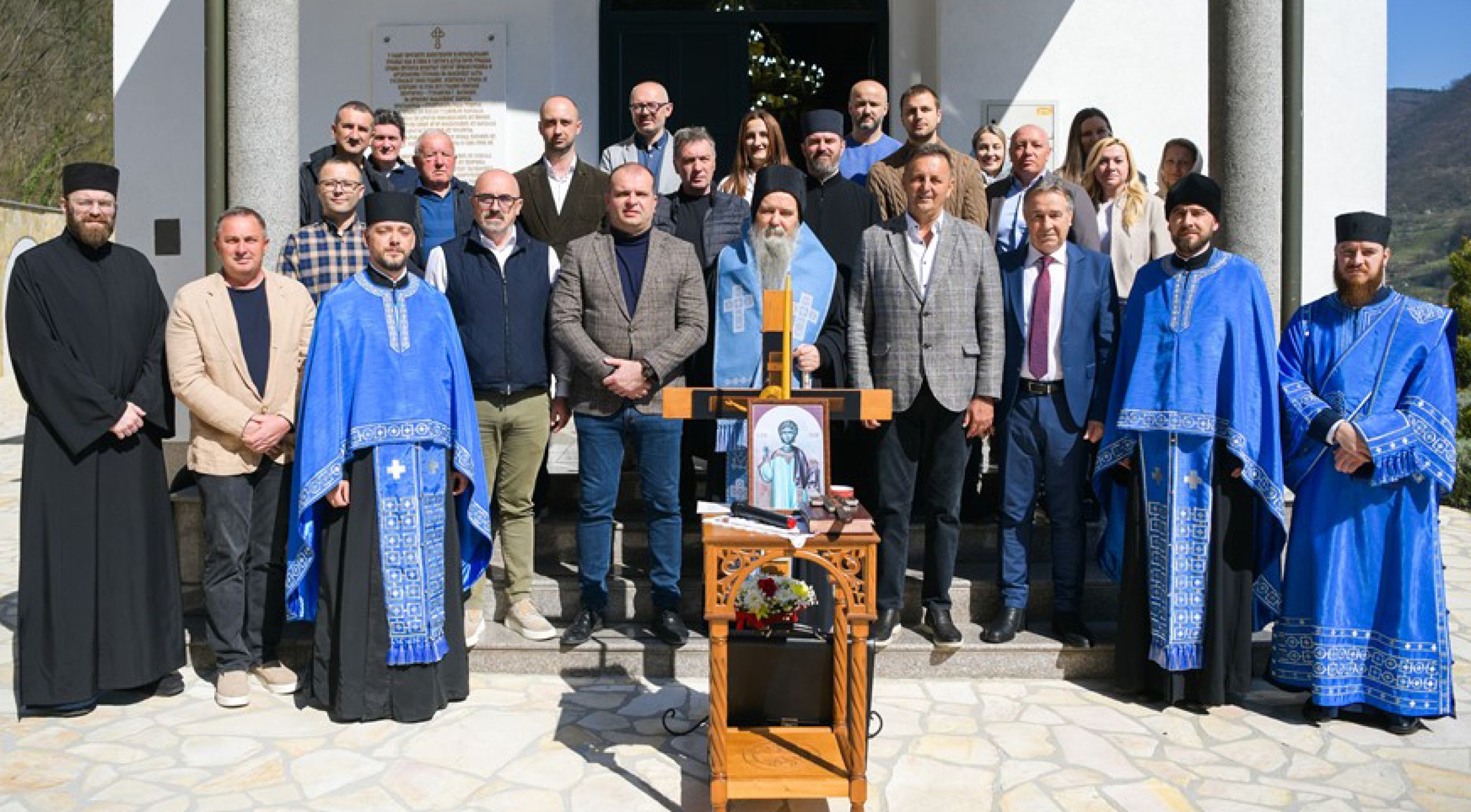 Освећено земљиште за изградњу конака манастира Мали Синај код Зворника