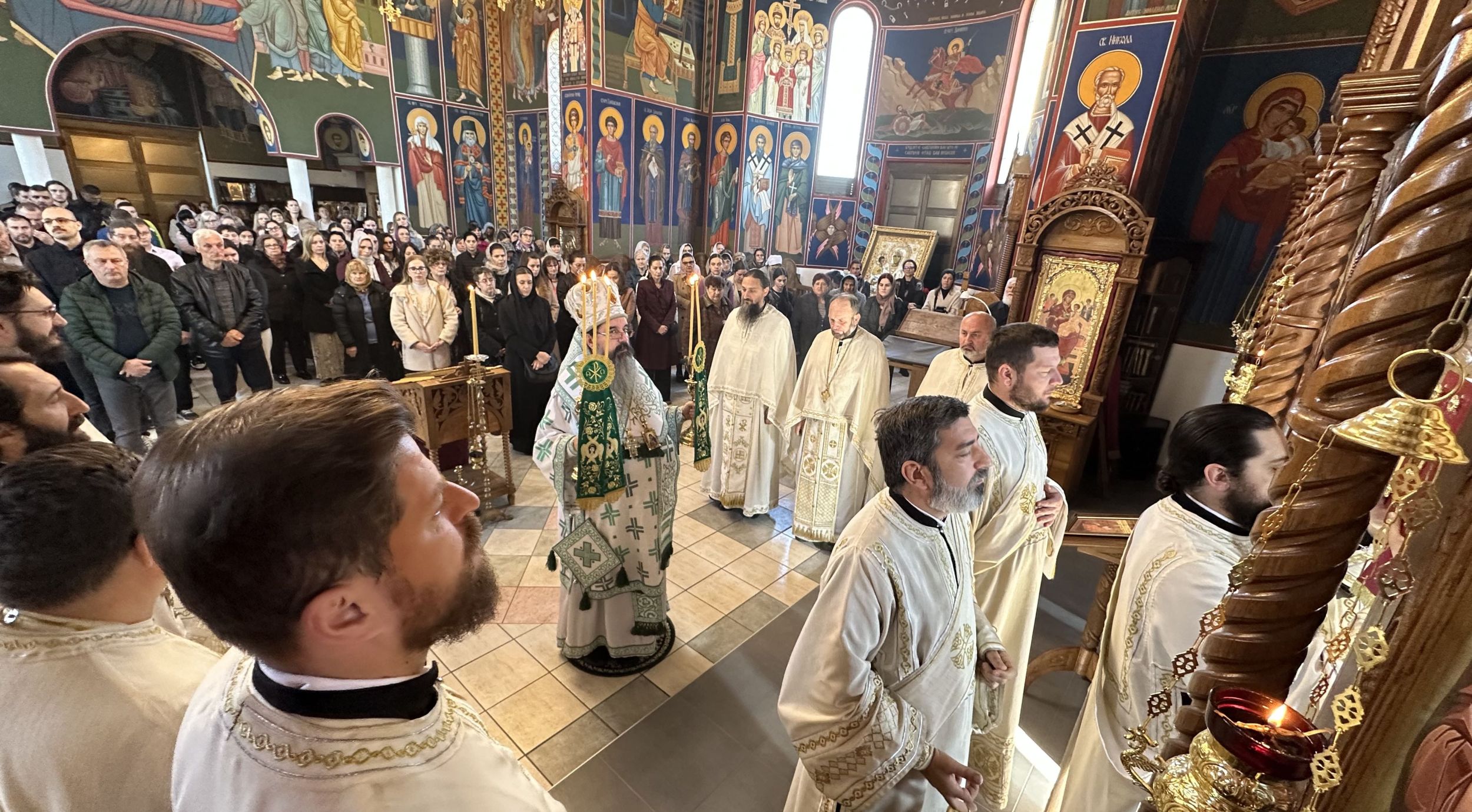 Епископ Јеротеј: Чистим срцем препознајемо тајну победе на злом, грехом и смрћу