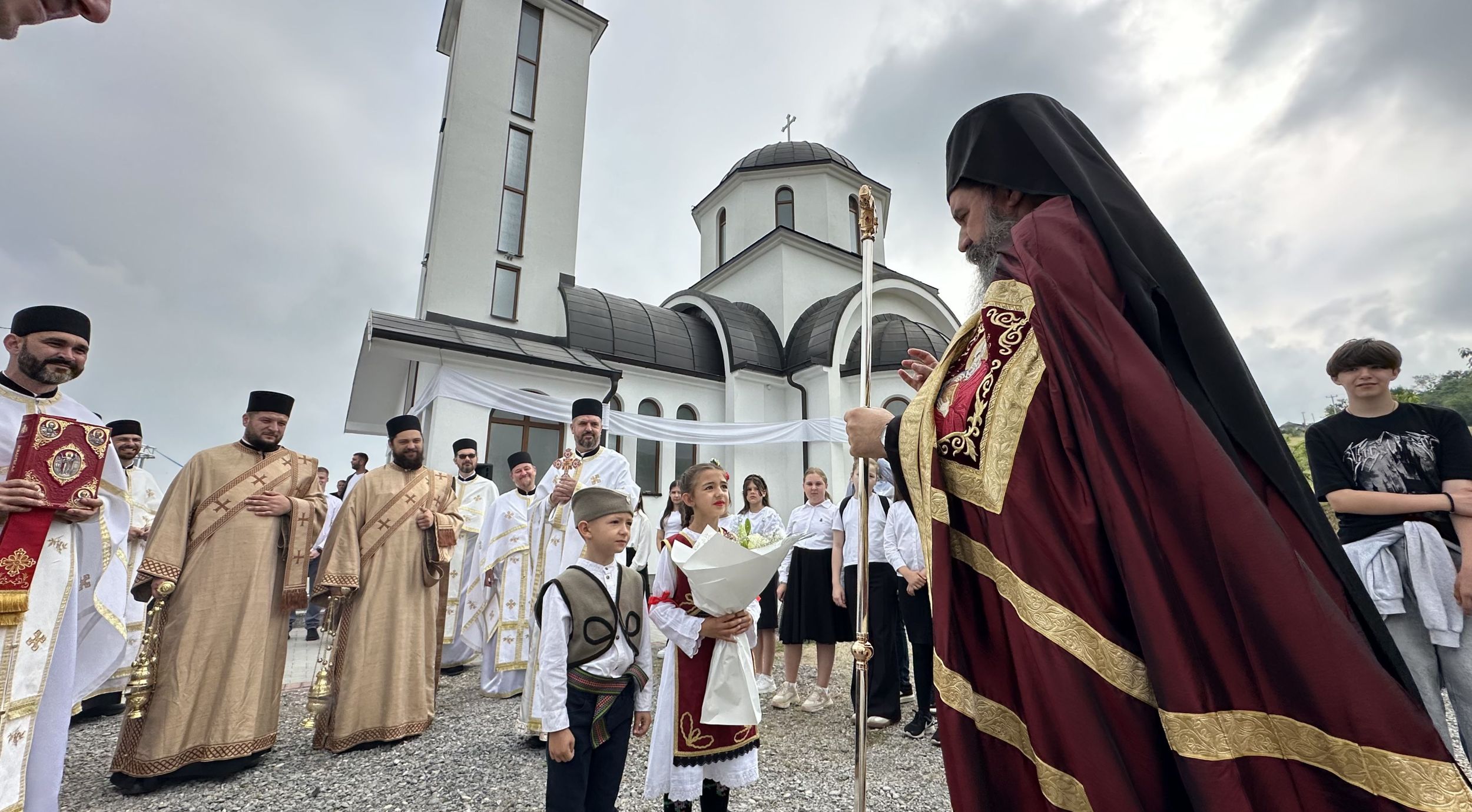 Велико освећење храма Свете мати Ангелине Српске у Воћњаку